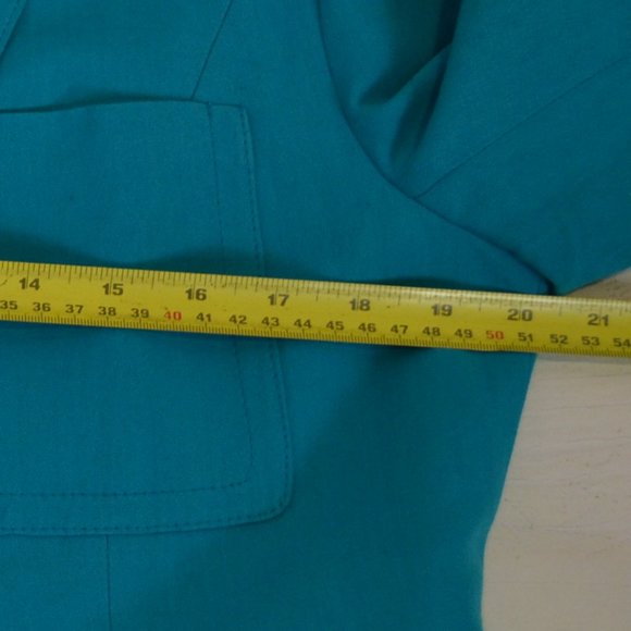 Y2K Vintage 80s Louis Feraud Blazer Linen blend - Picture 7 of 11